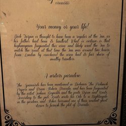 The Spaniards Inn - Some history....