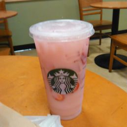 Strawberry Acai Refresher with coconut milk Strawberry Acai Refresher with coconut milk