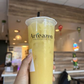 Arteazen Handcrafted Tea - Yakult Mango - Coffee & Tea Near Me - San Diego, California Arteazen Handcrafted Tea - Yakult Mango - Coffee & Tea Near Me - San Diego, California