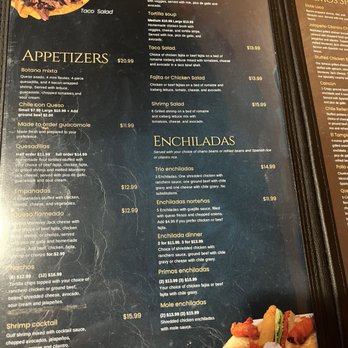 Los Primos Mexican Grill - Appetizer menu - Mexican Near Me - Houston, Texas