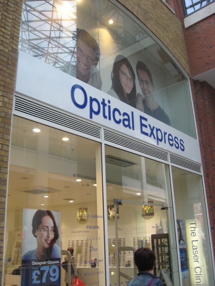 OPTICAL EXPRESS Updated April 2024 1 Victoria Sq, Belfast, United