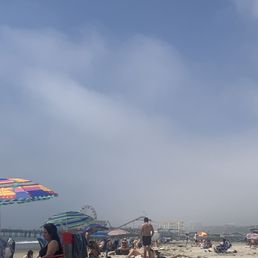 The pier, north of us. The pier, north of us.