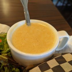 Cafe Girasole - Cup of Curry Sweet Potato soup~