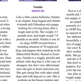 I love the bios they include for the animals!