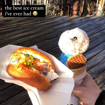 Novel Ice Cream - Dough Melt (Smoked Cherry Cheesecake, Spiced Pear), Cone (Smoked Cherry Cheesecake, Cookie Monster) - Desserts Near Me - Phoenix, Arizona Novel Ice Cream - Dough Melt (Smoked Cherry Cheesecake, Spiced Pear), Cone (Smoked Cherry Cheesecake, Cookie Monster) - Desserts Near Me - Phoenix, Arizona