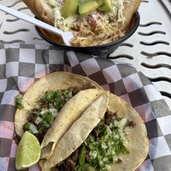 Maya’s - Carne asada tacos and taquitos dorado!