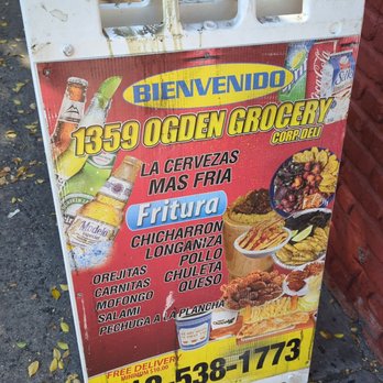 1359 Ogden Deli Grocery - Grocery Near Me - Bronx, New York