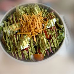 Élysées - Provence (sp?) salad - it's pretty big - maywannashare...