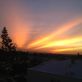 AMJ Probate Services - Sunset from rear side of Marsden building - Legal Services Near Me - Whittier, California