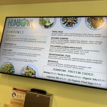 Humbowl - Menu - Vegan Near Me - San Rafael, California Humbowl - Menu - Vegan Near Me - San Rafael, California