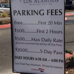 Derek J Wu, MD - Parking fees