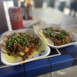 Mariscos y Birrieria El Prieto - 2 queso birria tacos