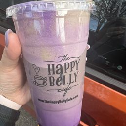 Ube Latte with Matcha Ube Latte with Matcha