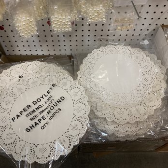 Peng's Craft - 100 pack doilies for $10 - Arts & Crafts Near Me - Los Angeles, California Peng's Craft - 100 pack doilies for $10 - Arts & Crafts Near Me - Los Angeles, California