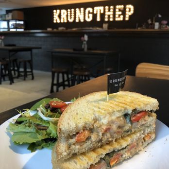 KrungThep Tea Time - Graw prow sandwich - Tea Rooms Near Me - Winter Park, Florida
