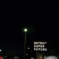 RETROSUPERFUTURE - View from sunset at night.
