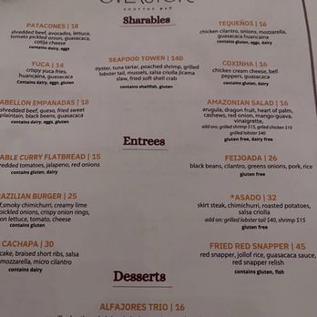 Overstory Restaurant - Menu - Cocktail Bars Near Me - Duluth, Georgia Overstory Restaurant - Menu - Cocktail Bars Near Me - Duluth, Georgia
