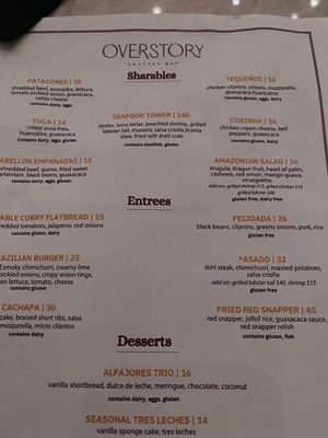 Menu photo 3 Overstory Restaurant Duluth, GA Menu photo 3 Overstory Restaurant Duluth, GA