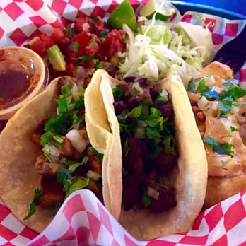 Lake Alice Trading - Three amigos! #tacotuesday steak, mahi mahi and fish tacos - American Near Me - Riverside, California