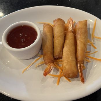 Noodles Cafe - 4 Piece Crispy Shrimp Rolls - Thai Near Me - Montgomery, Alabama