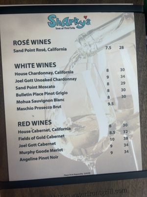 Menu photo 8 Sharky's Waterfront Grill Kingwood, TX Menu photo 8 Sharky's Waterfront Grill Kingwood, TX