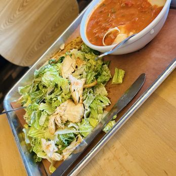 Saturn Grill - Pick 2 tomatoes soup and Caesar salad - Cafes Near Me - Nichols Hills, Oklahoma
