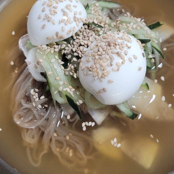 Korean Mart - Naengmyeon (cold noodles) - Korean Near Me - Fresno, California Korean Mart - Naengmyeon (cold noodles) - Korean Near Me - Fresno, California