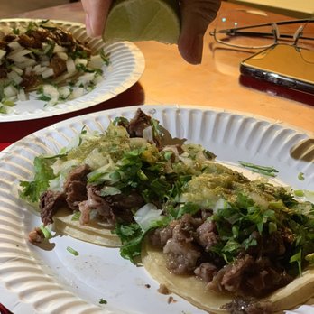 Taco Azteca Original - Cabeza (Beef Cheek Meat) and Lengua (Beef Tongue) - Mexican Near Me - Glendale, California Taco Azteca Original - Cabeza (Beef Cheek Meat) and Lengua (Beef Tongue) - Mexican Near Me - Glendale, California