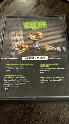 Menu photo 1 Alamo Drafthouse Cinema Lubbock Lubbock, TX