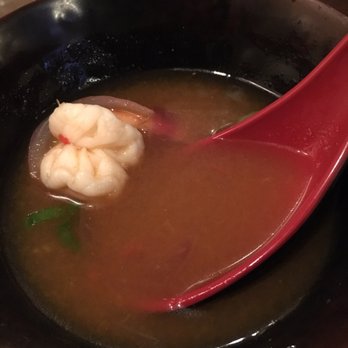 Amina Thai - Tom yum soup - Thai Near Me - Jamaica, New York