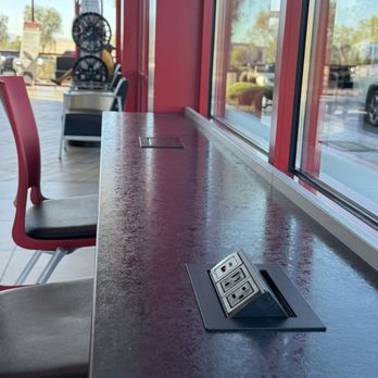 Discount Tire - Charging stations in waiting room - Tires Near Me - North Las Vegas, Nevada