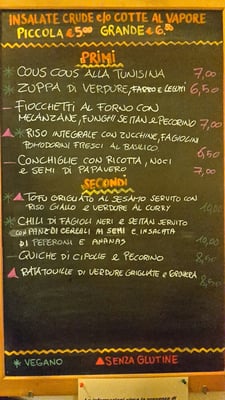 Menu photo 3 Il Vegetariano Florence, FI