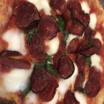 Pupatella - Margherita Doc with pepperoni - Pizza Near Me - Arlington, Virginia
