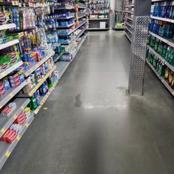 Walmart Supercenter - Clean,  spacious aisles