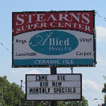 Stearns Super Center - a sign for stearns super center - Flooring Near Me - Topeka, Kansas Stearns Super Center - a sign for stearns super center - Flooring Near Me - Topeka, Kansas