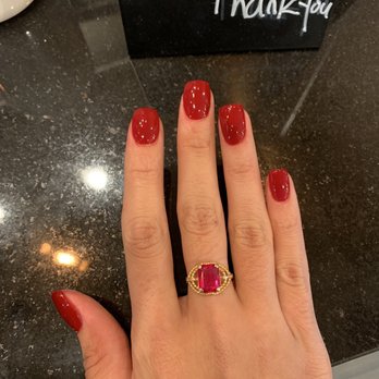 Johnny's Nails - Dip in Gel Powder Manicure - Nail Salons Near Me - Bayside, New York