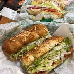 Supreme meats and Subway Club Regular