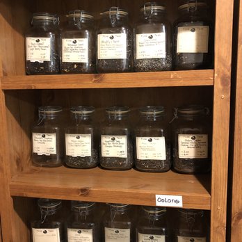 The Tea Cafe - a shelf of jars of tea - Tea Rooms Near Me - New Cumberland, Pennsylvania The Tea Cafe - a shelf of jars of tea - Tea Rooms Near Me - New Cumberland, Pennsylvania