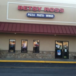 Betsy Ross Pizza - Outside of the restaurant, in the liberty plaza shopping center