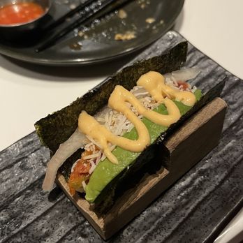 PLANTA Queen Entertainment District - Spicy tuna hand roll - Asian Fusion Near Me - Toronto, Ontario PLANTA Queen Entertainment District - Spicy tuna hand roll - Asian Fusion Near Me - Toronto, Ontario