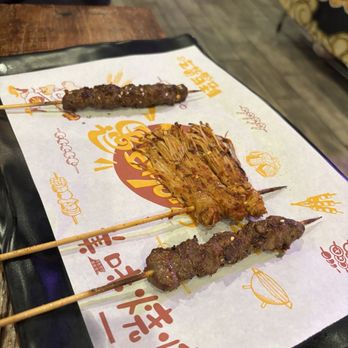 Top SF BBQ - Lamb, Beef, Enoki with Tofu Skin - Barbeque Near Me - San Francisco, California