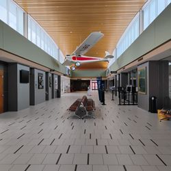 Wings Airport Cafe - Inside
