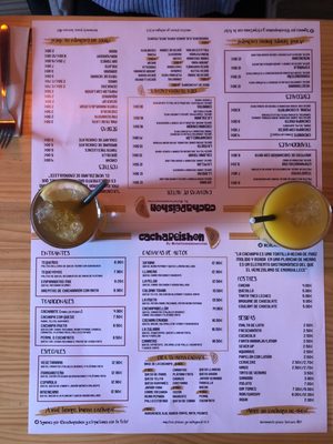 Menu photo 2 Cachapeishon Madrid, M