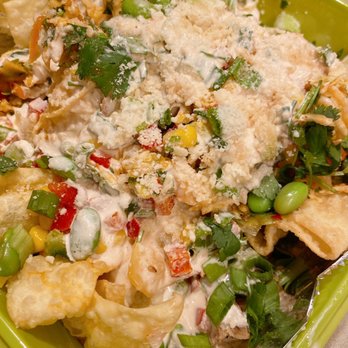 Char - Wonton Nachos with Chicken - Asian Fusion Near Me - Grand Rapids, Michigan