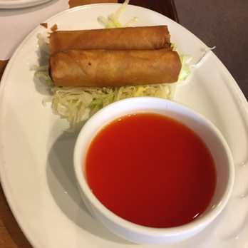 China Garden - Egg rolls with sauce. - Chinese Near Me - Belle Fourche, South Dakota