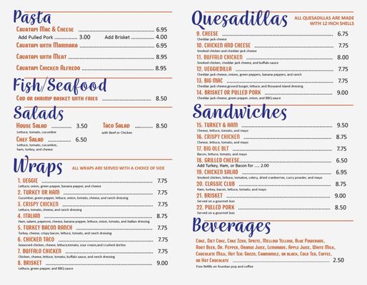Menu photo 3 The Yellow Window Cafe & BBQ Big Rapids, MI Menu photo 3 The Yellow Window Cafe & BBQ Big Rapids, MI