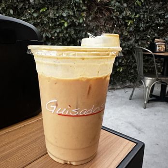 Guisados - Pumpkin spice horchata - Tacos Near Me - Long Beach, California