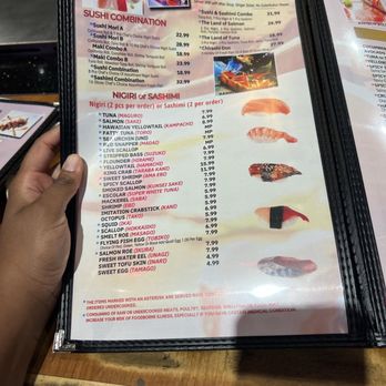 Volcano Steak & Sushi - menu - Sushi Bars Near Me - Hiram, Georgia