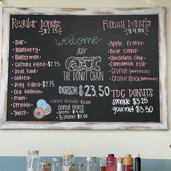 The Donut Chain - Menu, April 2026 - Donuts Near Me - Placentia, California