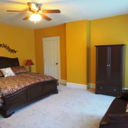 Brookville Lodge - Reservoir Suite is a large room on the second floor with king size bed and private bath.
